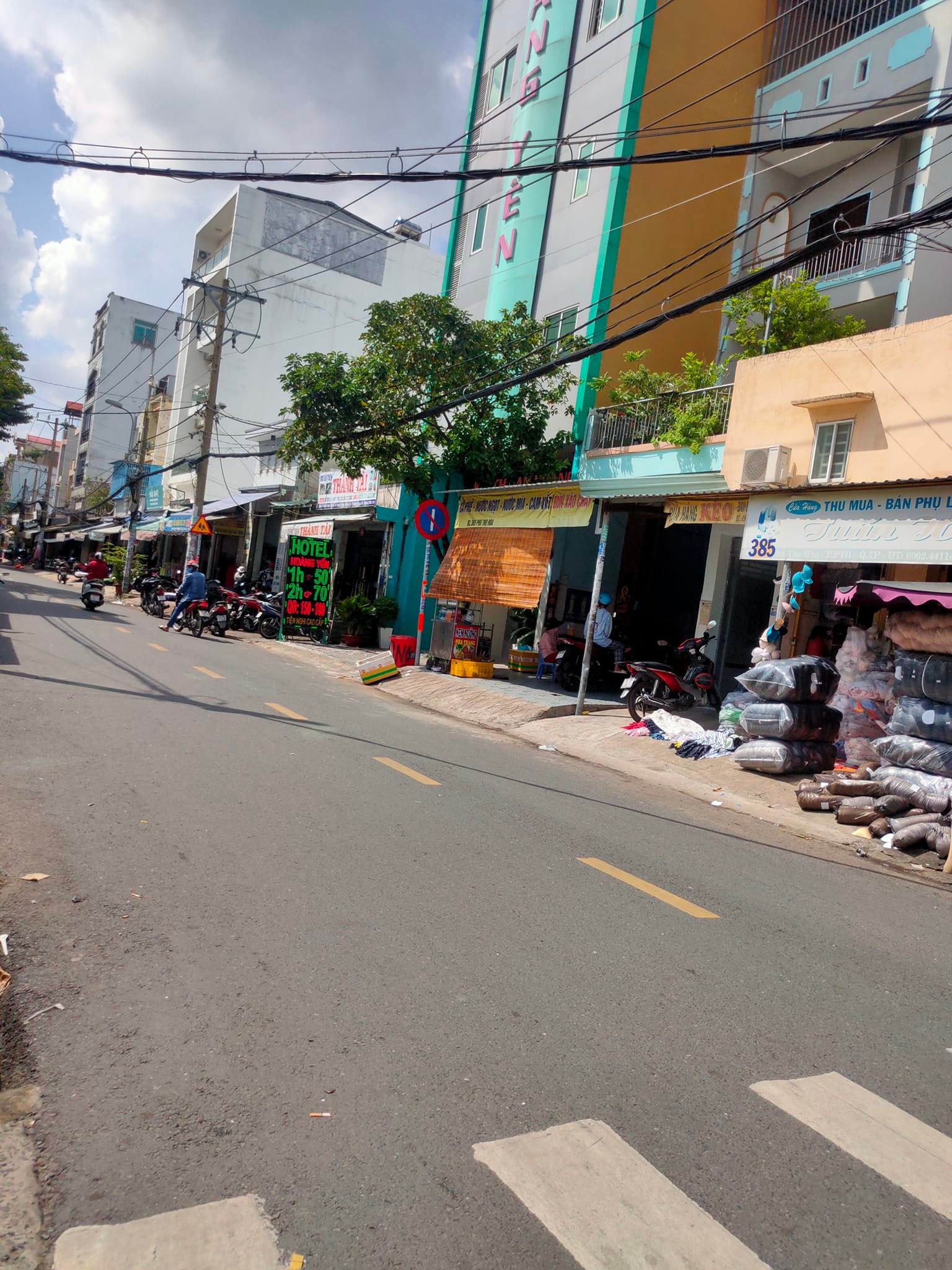 Mặt tiền kinh doanh chợ vải khu Phú Thọ Hòa - Lũy Bán Bích, diện tích lớn, giảm rất sâu