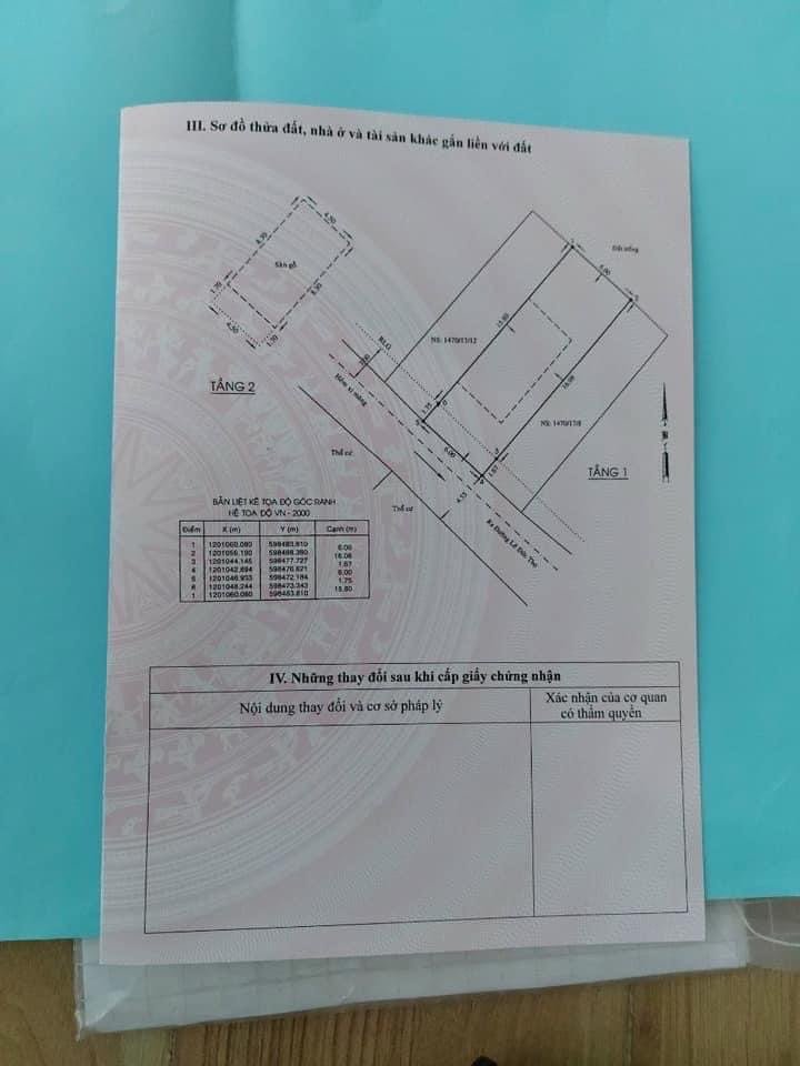 Bán nhà HXH lê đức thọ 6x18m, 106m2, giá 5.8 tỷ (TL)