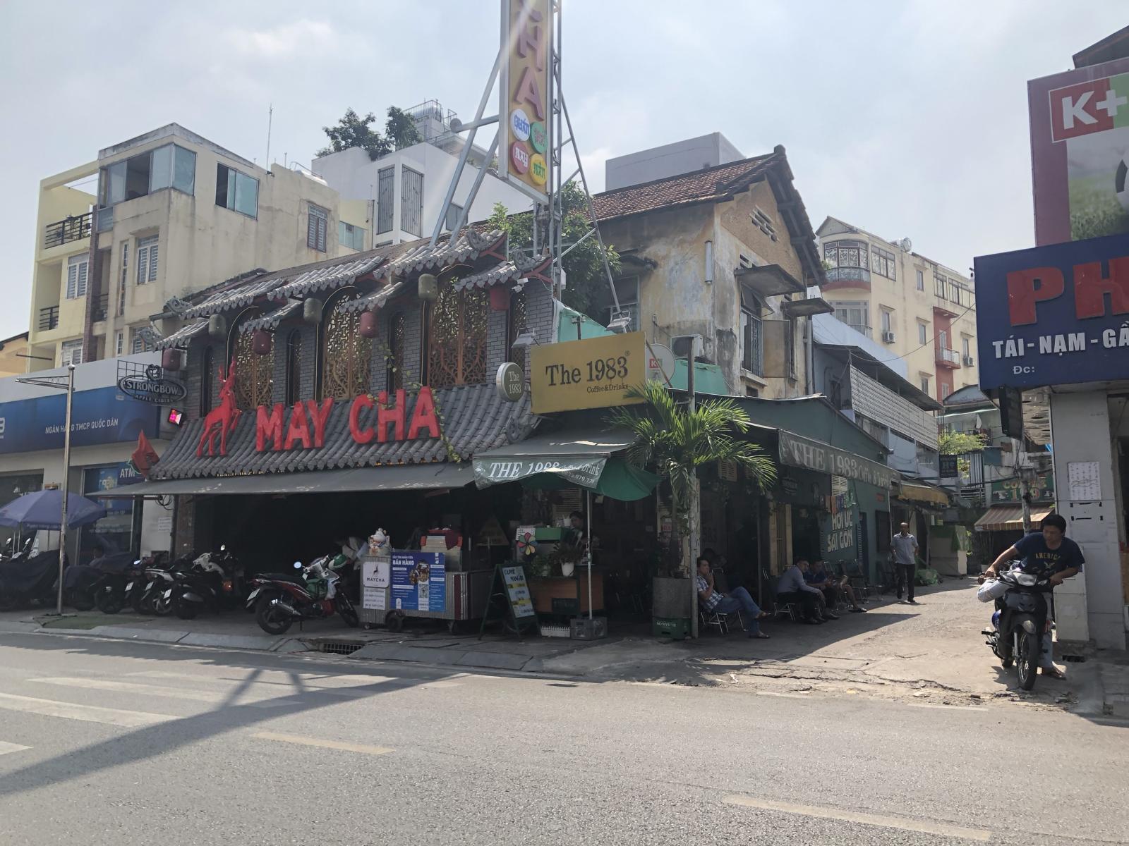Ngang khủng bán nhà mặt tiền Nguyễn Thiện Thuật, Quận 3 ( 12.5x22.5m ) XD 2 H + 10 tầng giá 95 tỷ