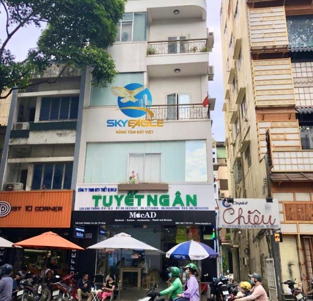 Bán gấp nhà MT 126 Cao Thắng, P.4, Quận 3, DT: (6 x 15m) trệt 4 lầu - Giá bán 40 tỷ