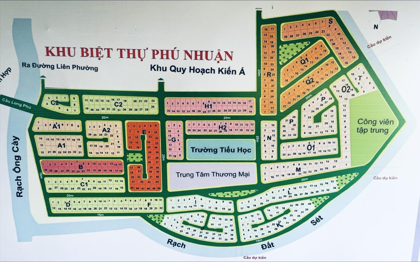 Chính chủ gửi bán gấp 2 lô đất nền dự án Phú Nhuận Phước Long B quận 9