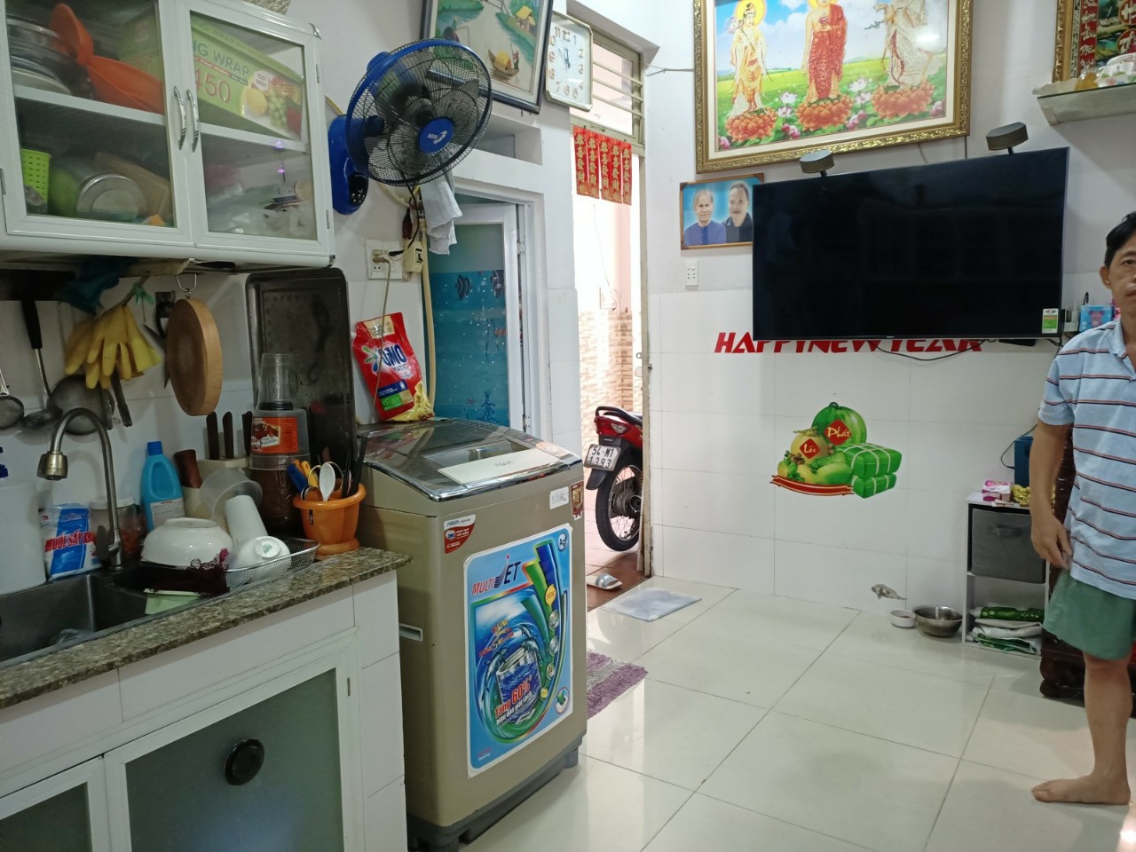 Hẻm xe hơi đường Bà Hom, Phường 13, quận 6 - 65m2, 5PN, Chỉ 4,3 tỷ
