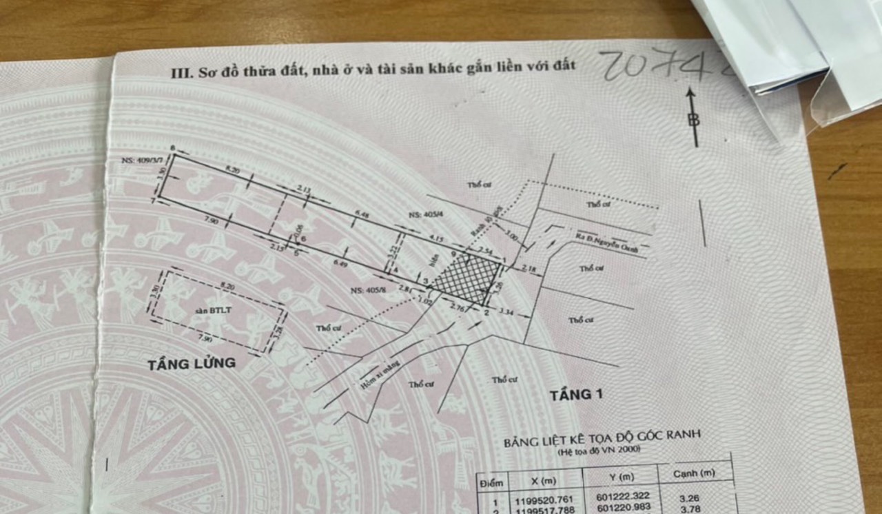 Bán nhà Nguyễn Oanh, P.17, Gò Vấp: 3,3 x 17, giá 4,25 tỷ.