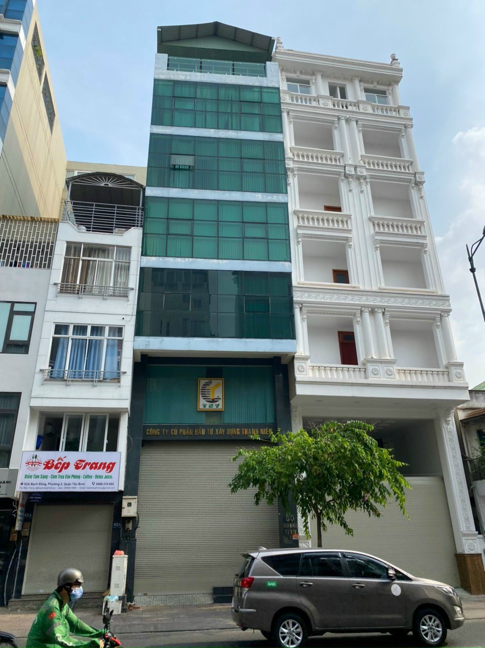 Bán nhà mặt tiền Nguyễn Văn Đậu 7 tầng 4.9m x 23m có 14pn thu nhập 80tr chỉ 19 tỷ TL