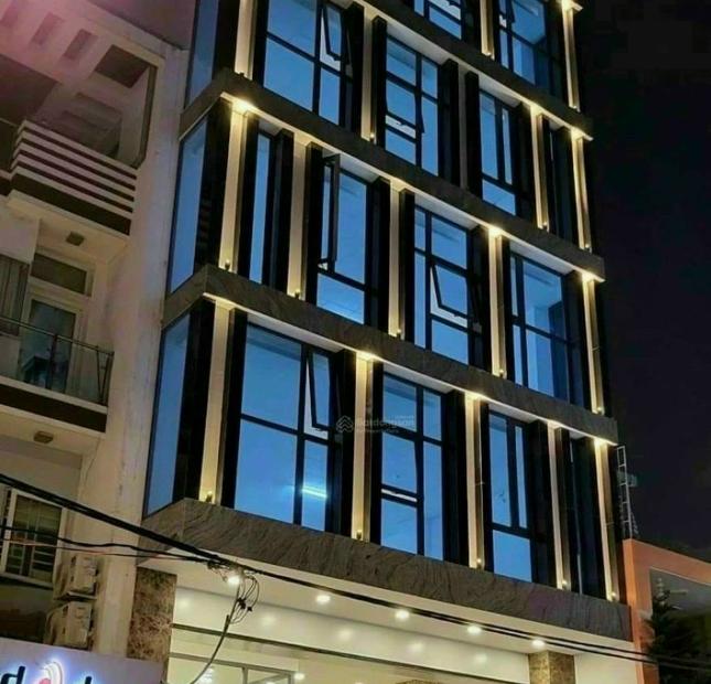 Giảm giá Bán Toà nhà siêu đẹp MT Nguyễn Cửu Vân , Phường 17, Quận Bình Thạnh( 8x25m) H,7L Giá 63 tỷ