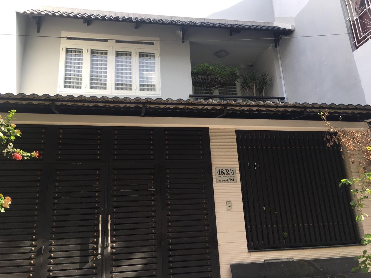  Định cư  bán nhà 2 lầu đẹp DT 5x20 m HXH 7m Lê Đức Thọ F7 GV 7.5 tỷ TL
