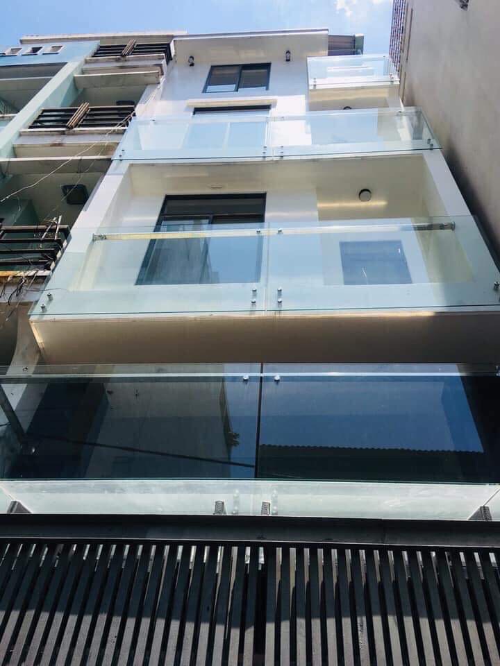 Bán nhà HXH Lạc Long Quân, Tân Bình, 4x15, 5 tầng 10 phòng cho thuê 40tr/tháng giá 8 tỷ 