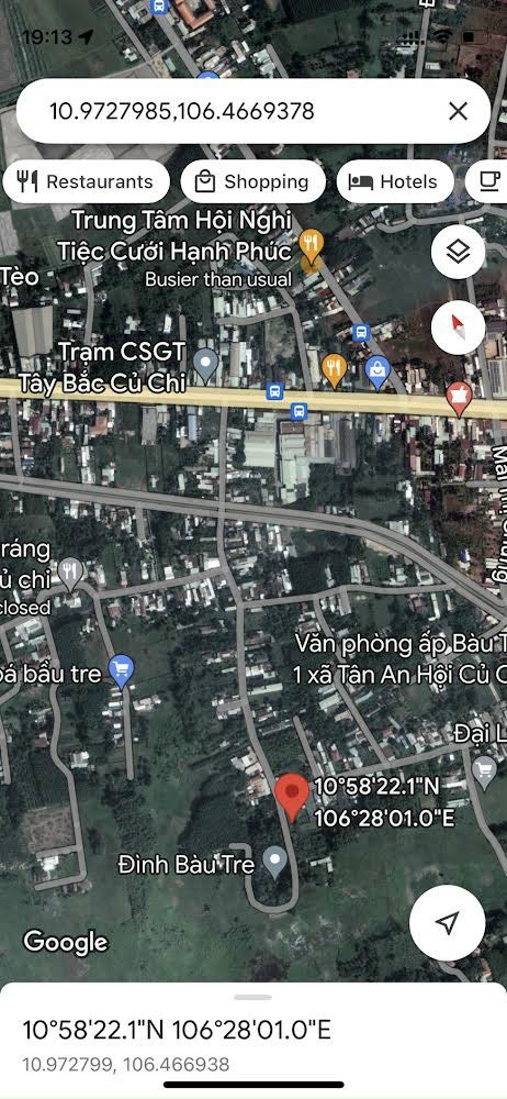  Bán đất xã Tân An Hội, Củ Chi: 6 x 58= 348m2, giá 2 tỷ.