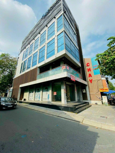 Bán toà building góc 2 mặt tiền Trần Quang Diệu 10x10m hầm+8 lầu HĐT:150 triệu/tháng