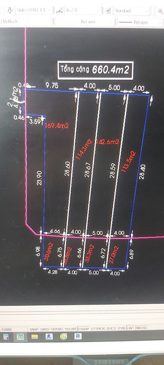 Bán lô đất thổ cư mặt tiền chợ đường Lê Đình Cẩn 5x35m,10ty500