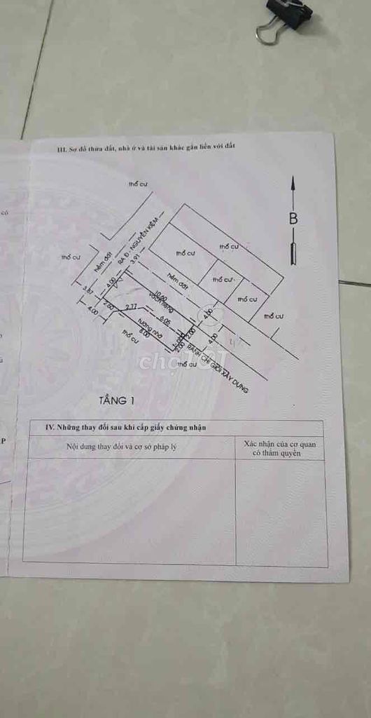 Bán nhà chính chủ gốc 2 mặt tiền không lộ giới hẻm 5m-Nguyễn Văn Công, Phường 3,  Gò Vấp