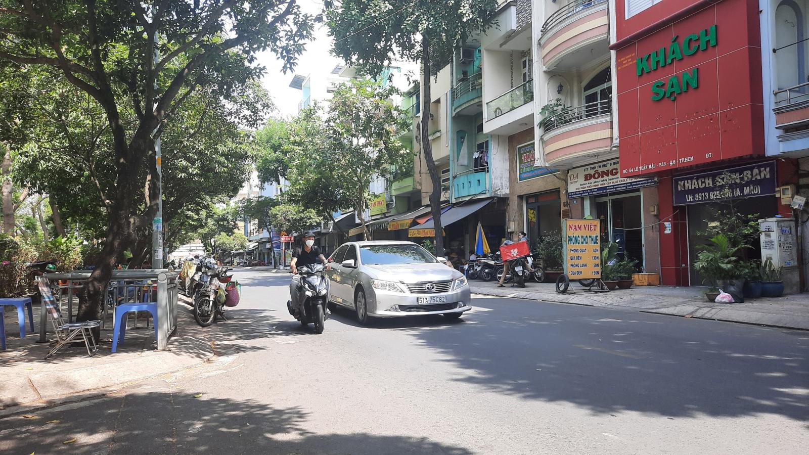 Nhà mặt tiền KD Lê Mậu Tuấn Phường 13, Quận 6, 6 tầng, 104m2, chỉ 18.5 tỷ