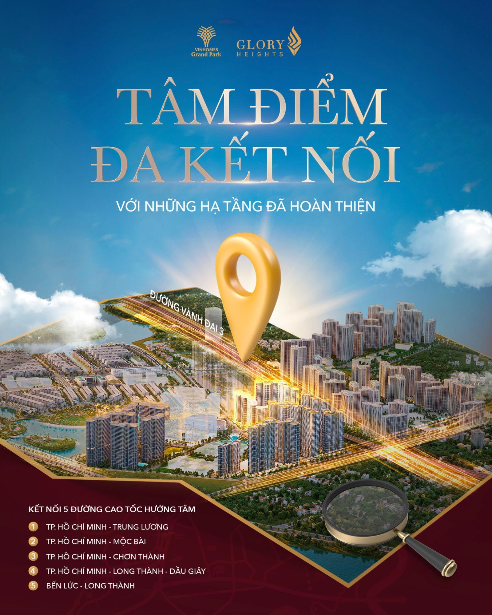 VINHOMES GRAND PARK - TÂM ĐIỂM GIỮA NHỮNG HẠ TẦNG NGHÌN TỶ