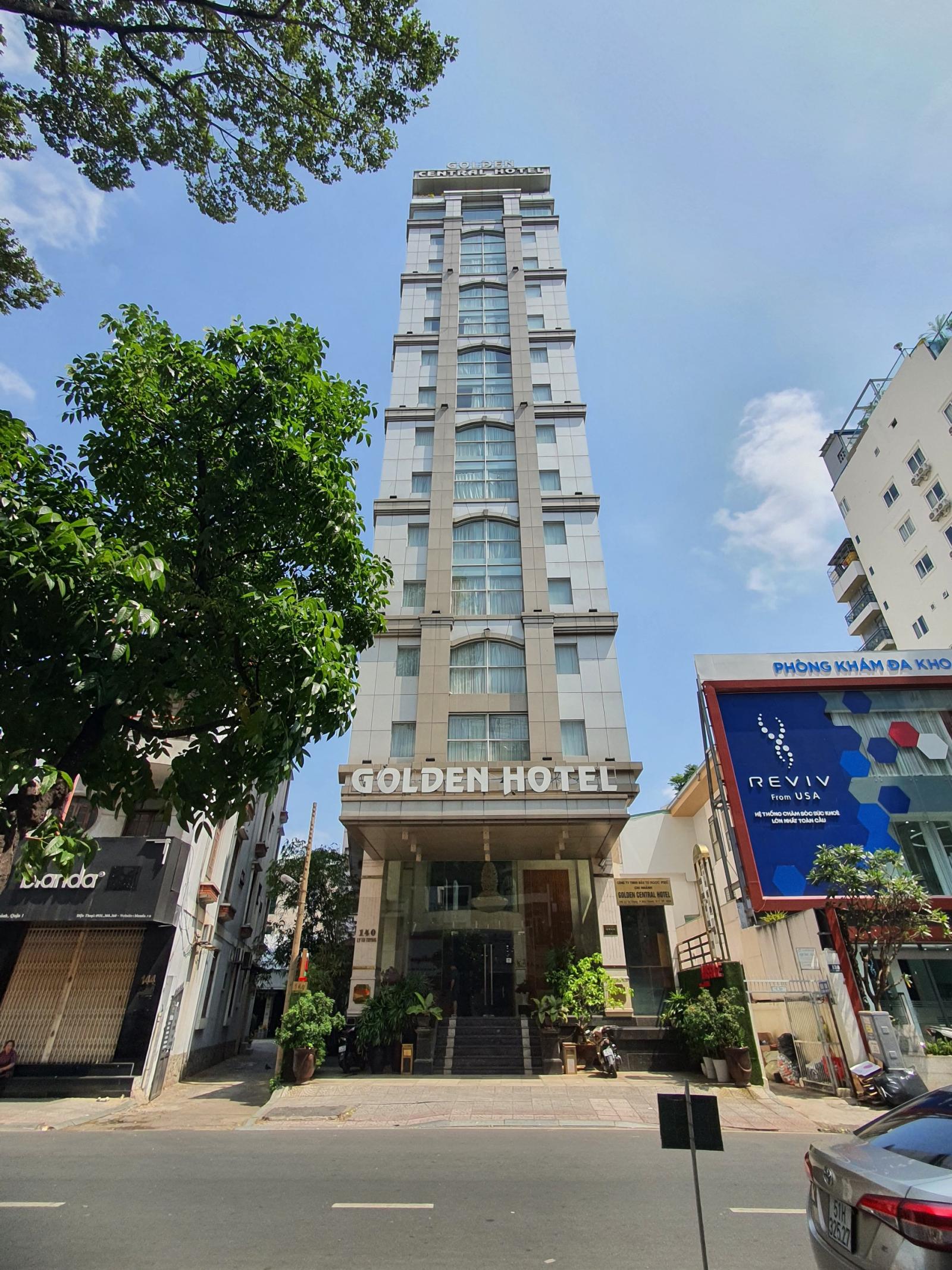 Chuyển nhượng khách sạn 4 sao Golden Hotel Central Saigon 140 Lý Tự Trọng Quận 1 giá 980 tỷ