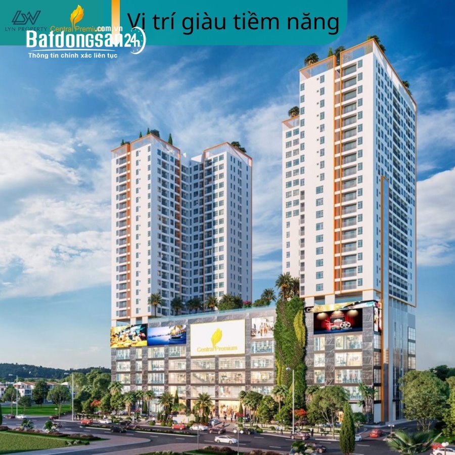 Bán Căn Hộ 1Pn Central Premium Q.8, 51m2 giá 3.37 tỷ, View Thoáng Mát, Nhà Hoàn Thiện