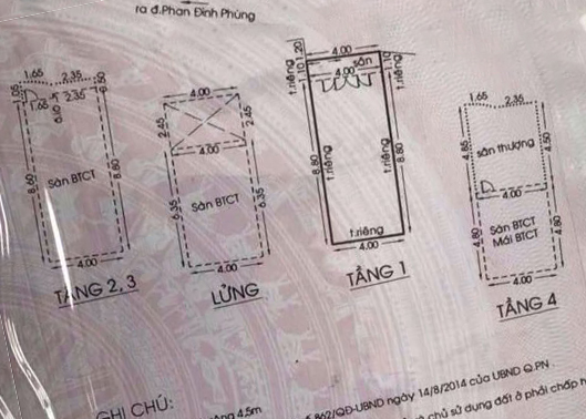 Bán nhà HXH 270 Phan Đình Phùng 1T3L giá 7ty5 nhà cách đường 20m, cách Q1 chỉ 200m