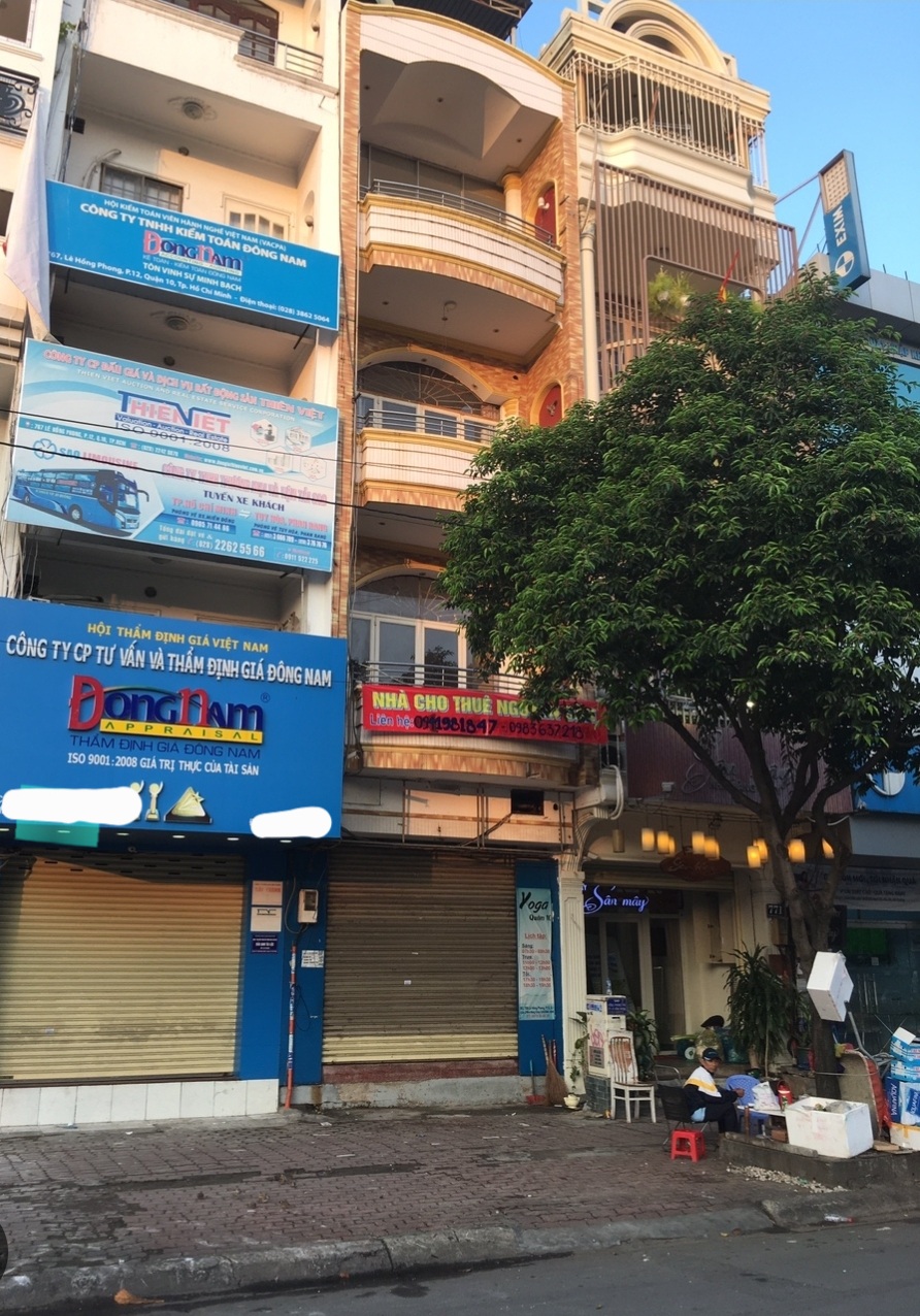 Bán gấp nhà MT chính chủ Đường Lê Hồng Phong Quận 10, dt 4x27m, nhà 6 lầu, 35 tỷ TL 