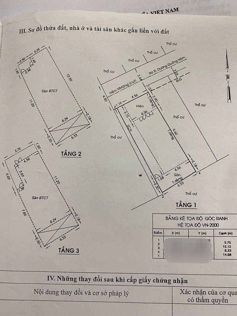 Nhà 1T2L 6x16 HXH Nguyễn Thái Sơn, F5 GV gần Vincom, ĐH Văn Lang chỉ 7 tỷ