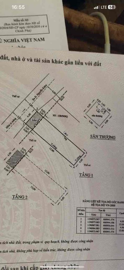 Bán nhà chính chủ hẻm 175 Nguyễn văn Công. phường 3.Gò Vấp chỉ 120 triệu/m²