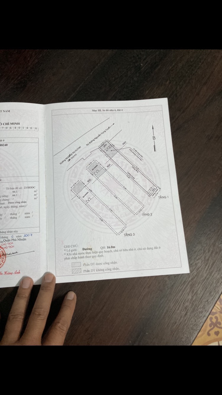 mặt tiền đường Nguyễn Thị Huỳnh, DT CN 66m2, giá 11,2 tỷ 