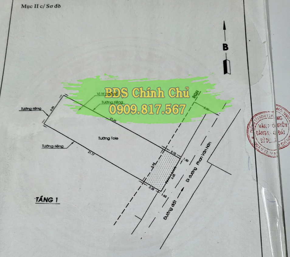 Gần cầu Tham Lương, 162m2 Full thổ cư, Gấp bán nhà Phan Văn Hớn Quận 12, vị trí KD Spa