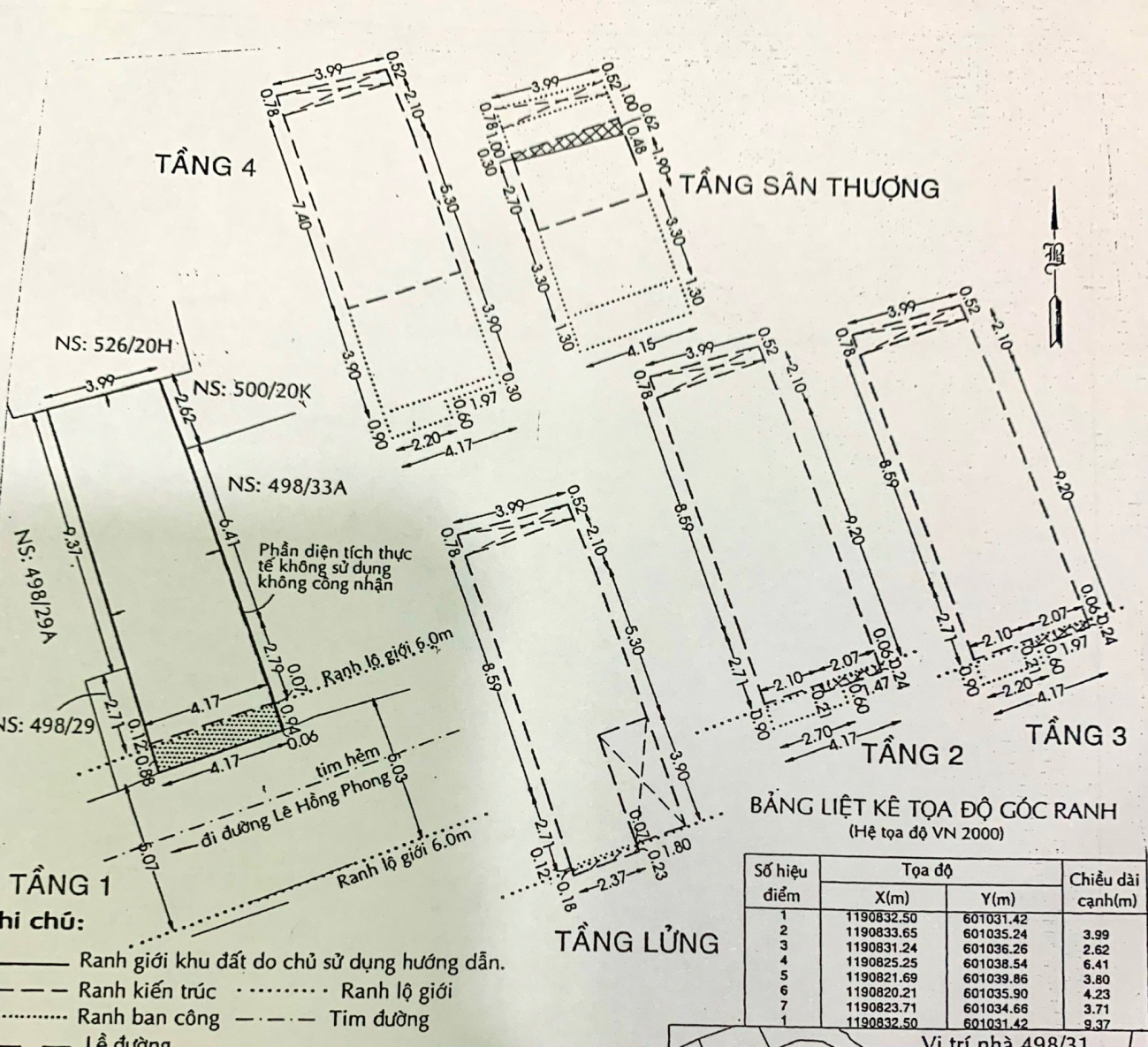 Bán nhfa mới đường Lê Hồng Phong gần ngã 7, DT 4.2x13m, 5 tầng giá 10 tỷ