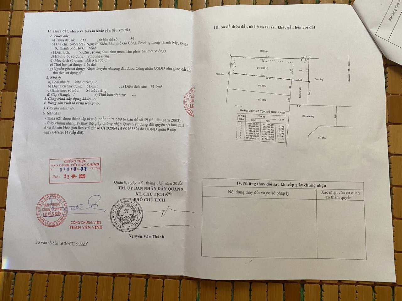 Chính chủ cần bán nhà tại Nguyễn Xiển, KP Gò Công, Phường Long Thạnh Mỹ, Quận 9, TP HCM