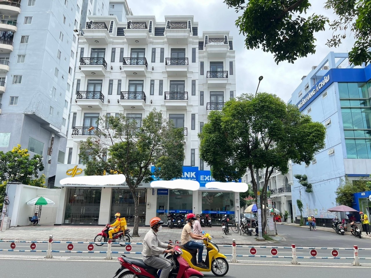 Bán nhà góc 2 mặt tiền Nguyễn Sơn, Q. Tân Phú, dt 8x23m, nhà 6 tầng, giá 55 tỷ tl 