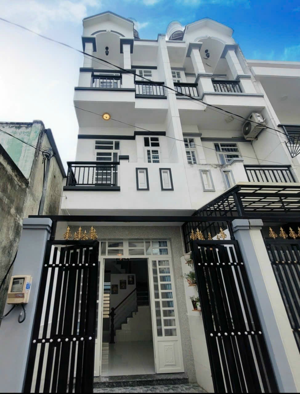 Bán nhà hẻm 1716 Huỳnh Tấn Phát, Nhà Bè, DT 3x14m, 3 lầu. Giá 2,19 tỷ