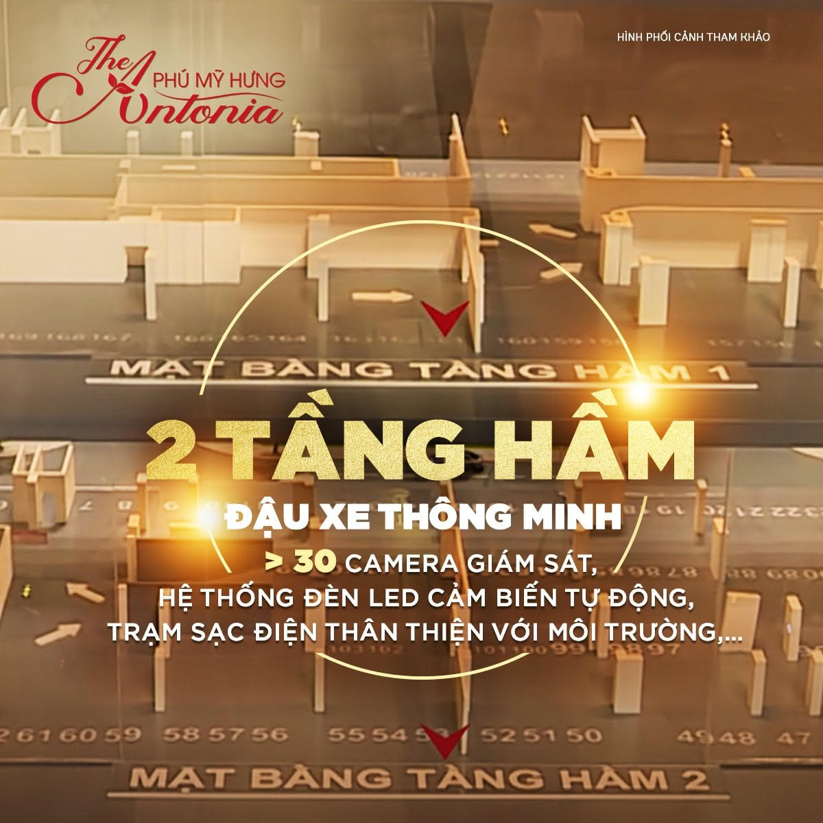 Bán căn hộ 2PN The Antonia Phú Mỹ Hưng - mua trực tiếp cđt Phú Mỹ Hưng - chiết khấu cao
