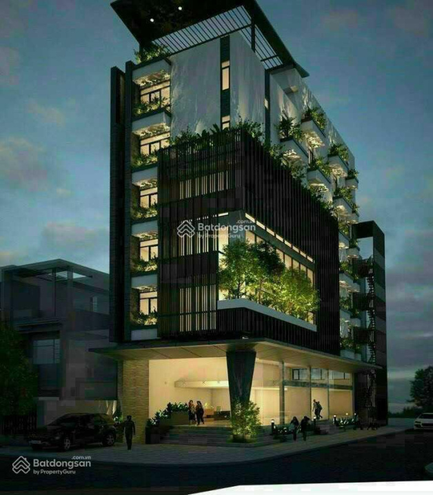 Tòa Building mặt tiền Phổ Quang, P2, Quận Tân Bình (7.5 x 28m) hầm 7 tầng HĐT 280tr/th giá 50 tỷ