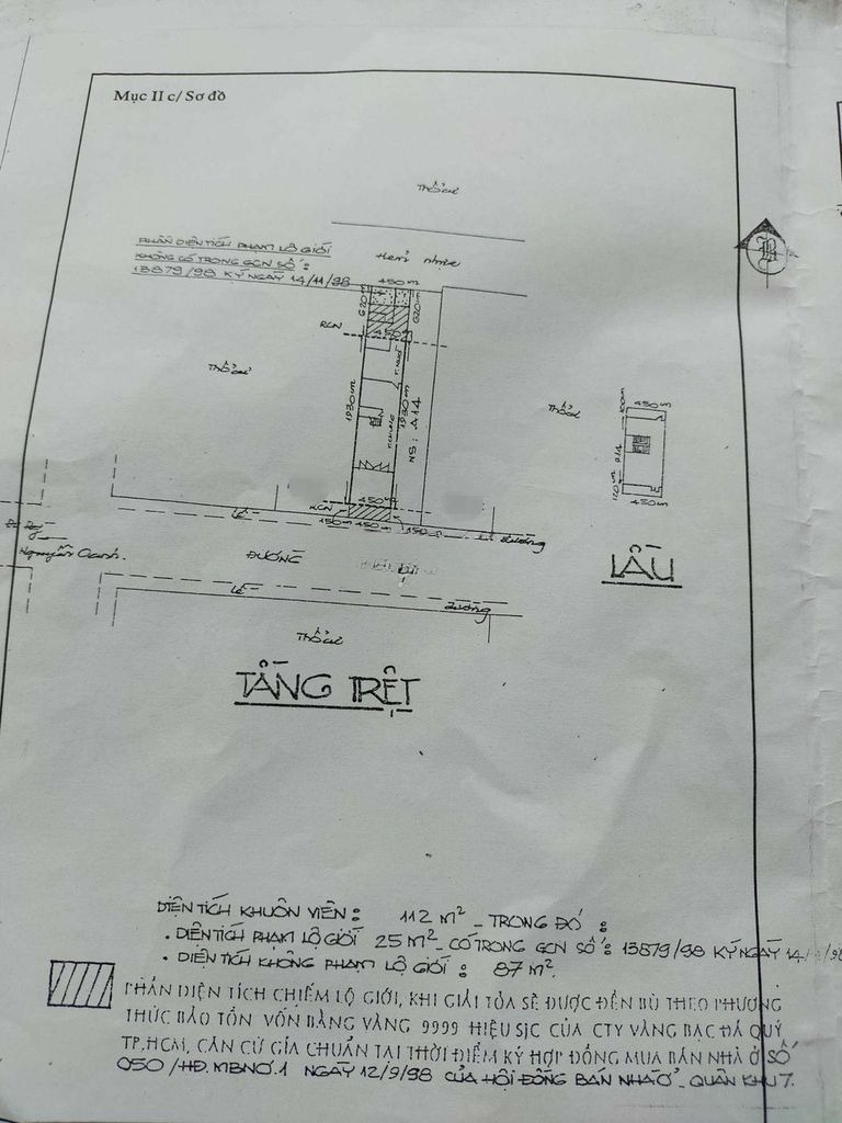 Bán Nhà TL 4,5 x 27 mặt tiền An Nhơn, cách Nguyễn Oanh 100m 12,5 tỷ