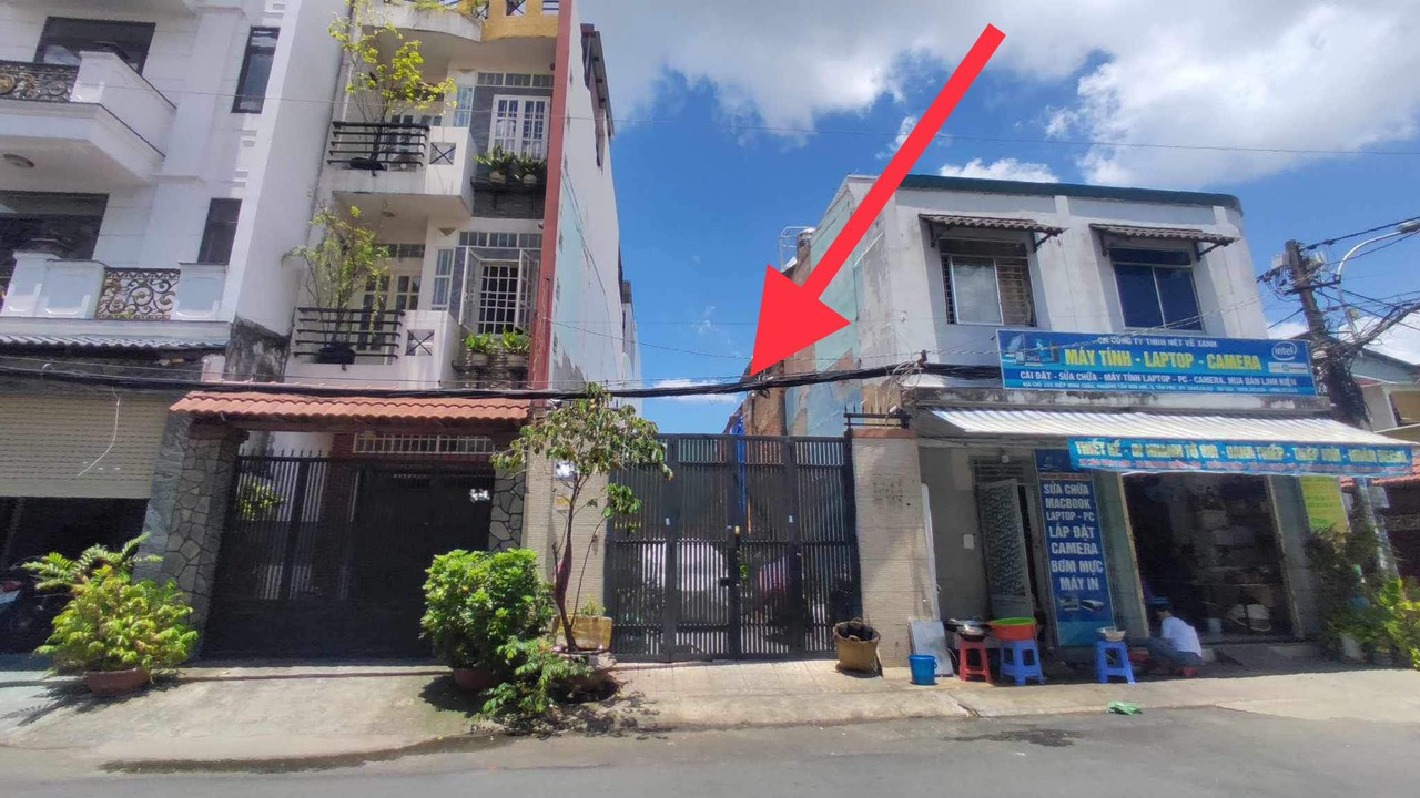 Bán nhà MẶT TIỀN 8m + lề đường, Phường Tân Sơn Nhì, Quận Tân Phú, 95m2(5.3x17)