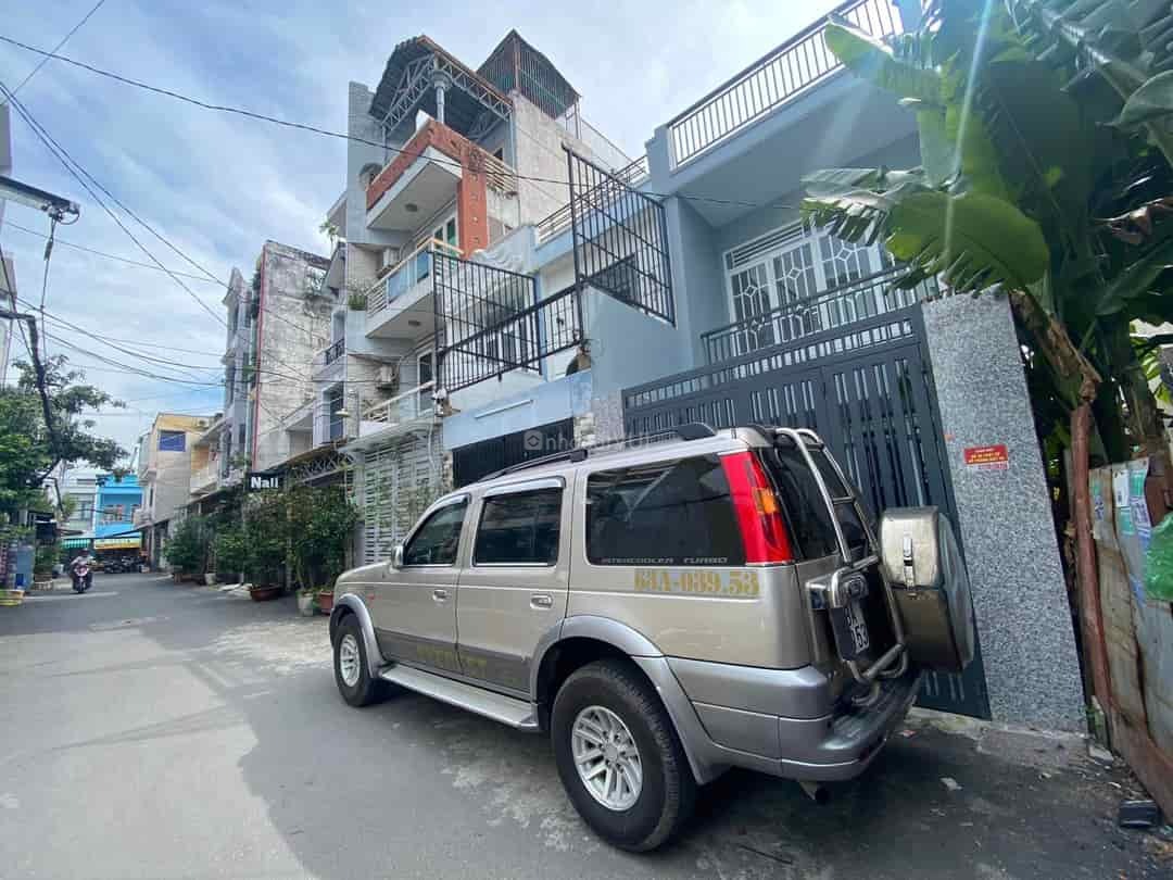 Hẻm xe tải, đường Chu Văn An, phường 12, Bình Thạnh, ngang 4.1 nở hậu, 5.5 x 15m, 2 tầng, nhỉnh 6 tỷ