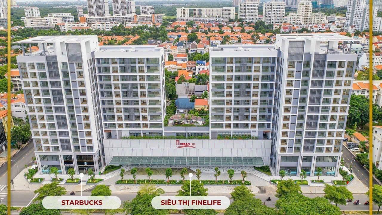 Mở bán căn Shophouse Urban Hill căn góc mặt tiền đường Nguyễn Văn Linh, mặt tiền thoáng, hành lang