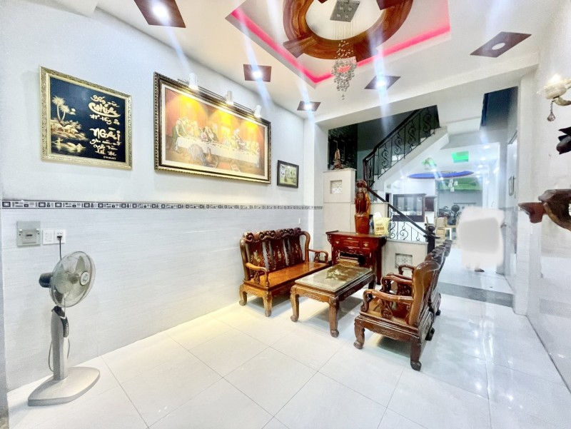 Bán nhà MẶT TIỀN giá rẻ hơn nhà hẻm Thống Nhất, Lũy Bán Bích Tân Phú 4 tầng 90m2