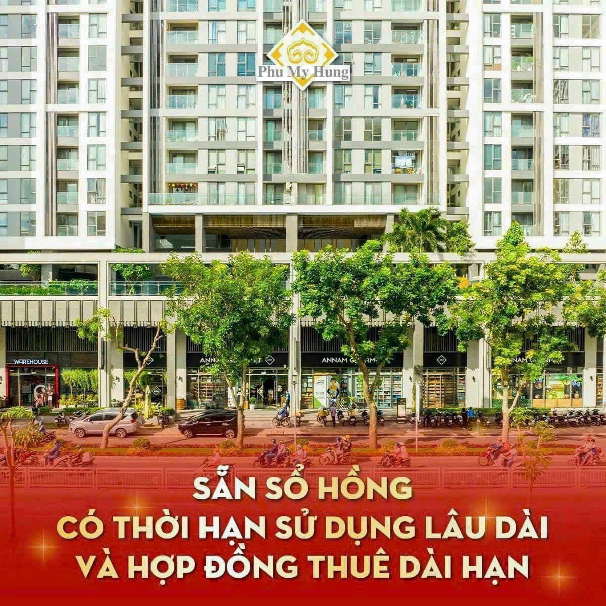 Mua Shophouse/cửa hàng mặt tiền giá gốc trực tiếp chủ đầu tư Phú Mỹ Hưng- Hỗ trợ vay 70%, với lãi