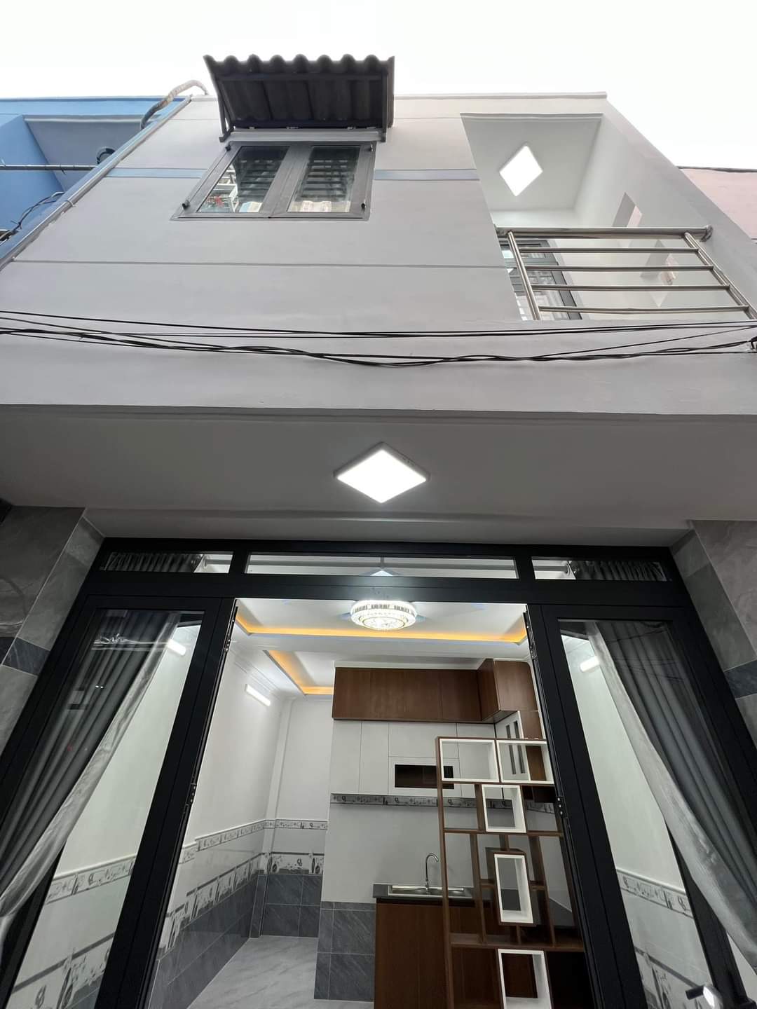 Bán nhà  Huỳnh Tấn Phát, Nhà Bè, DT 3,5x6,5 m, 1 trệt 1 lầu. Giá 1,35 tỷ