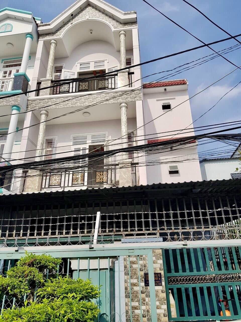 Bán nhà 3 lầu Huỳnh Tấn Phát, Nhà Bè, Dt 6,2x12m. Giá 4,35 tỷ