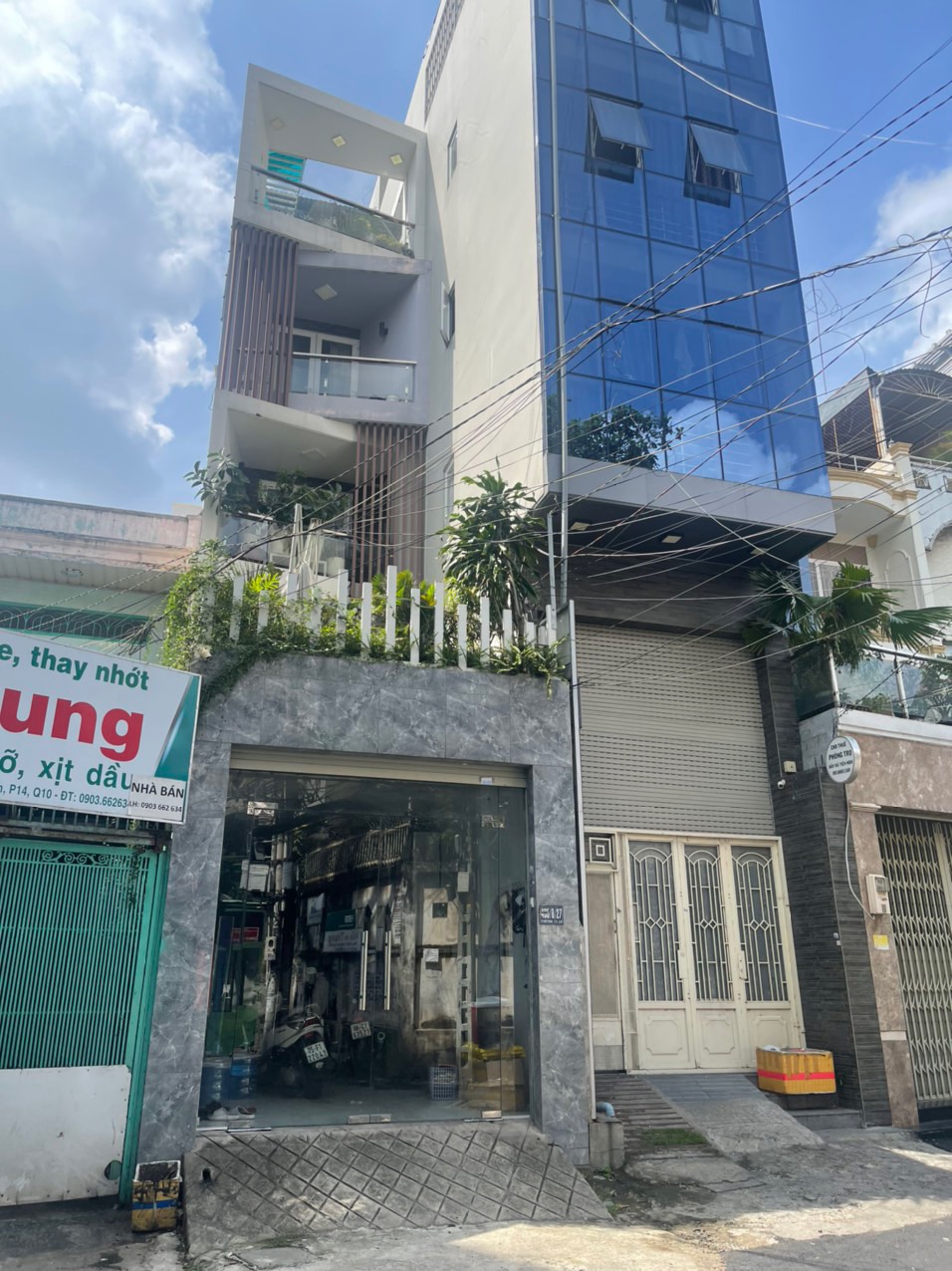 bán nhà hẻm 12m đường trần thiện chánh q10 dt 6,5x17 nhà 1 lầu giá 15,5 tỷ 