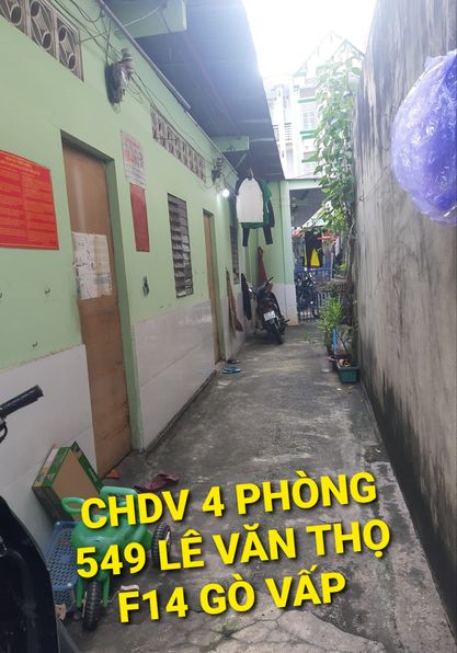 Thở oxy - 4 Phòng Trọ 4 tỷ x Lê Văn Thọ Phường 14 Quận Gò Vấp TPHCM