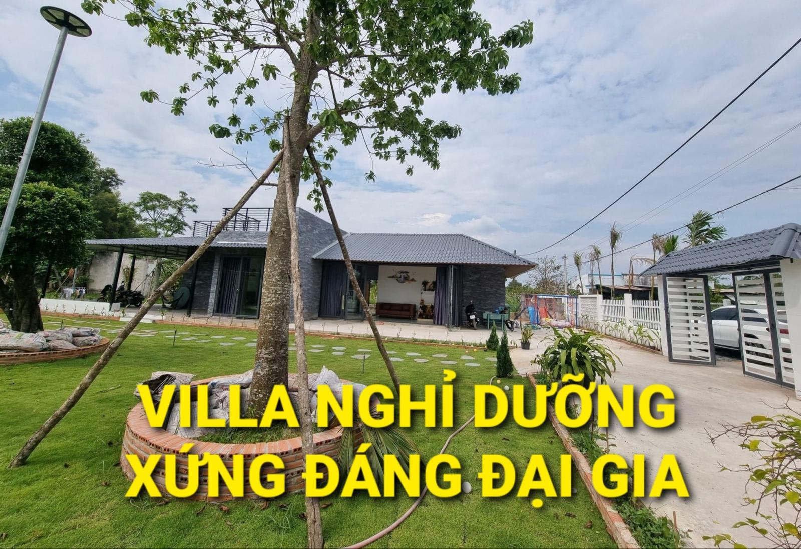 VILLA nghỉ Dưỡng 1200m2 có 9 tỷ x Phước Hiệp Củ Chi TPHCM