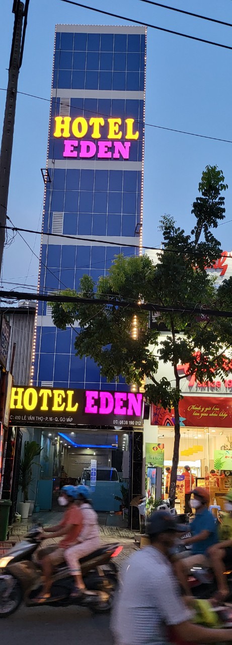 Chính chủ bán: Khách sạn Eden 5 lầu mặt tiền Lê Văn Thọ - DT 4x30m - Đang cho thuê 50 triệu/tháng