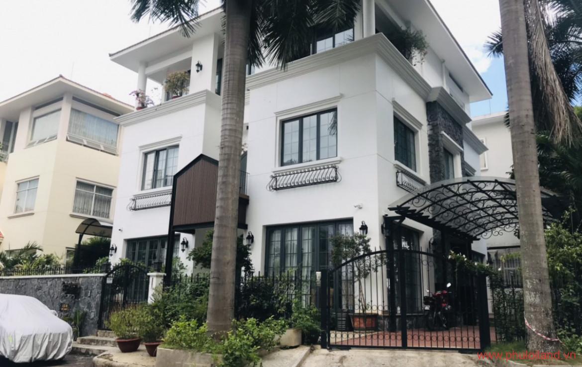 Bán Biệt thự Victoria Village Quận 2, nội thất Cao cấp, DT: 15x18m, 3 lầu, giá: 60 tỷ TL