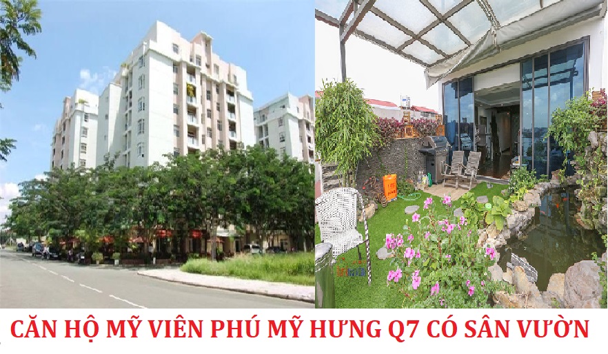 Bán căn hộ Mỹ Viên Phú Mỹ Hưng q7 có sân vườn riêng giá 4.1 tỷ