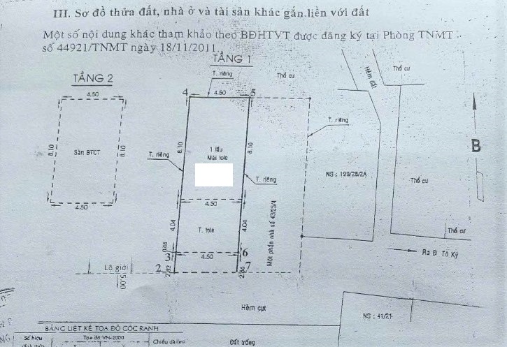 Bán nhà quận 12, 1 sẹc TCH 35, có 3 phòng ngủ, gần CV pm Quang Trung. Giá chỉ 3,150 tỷ