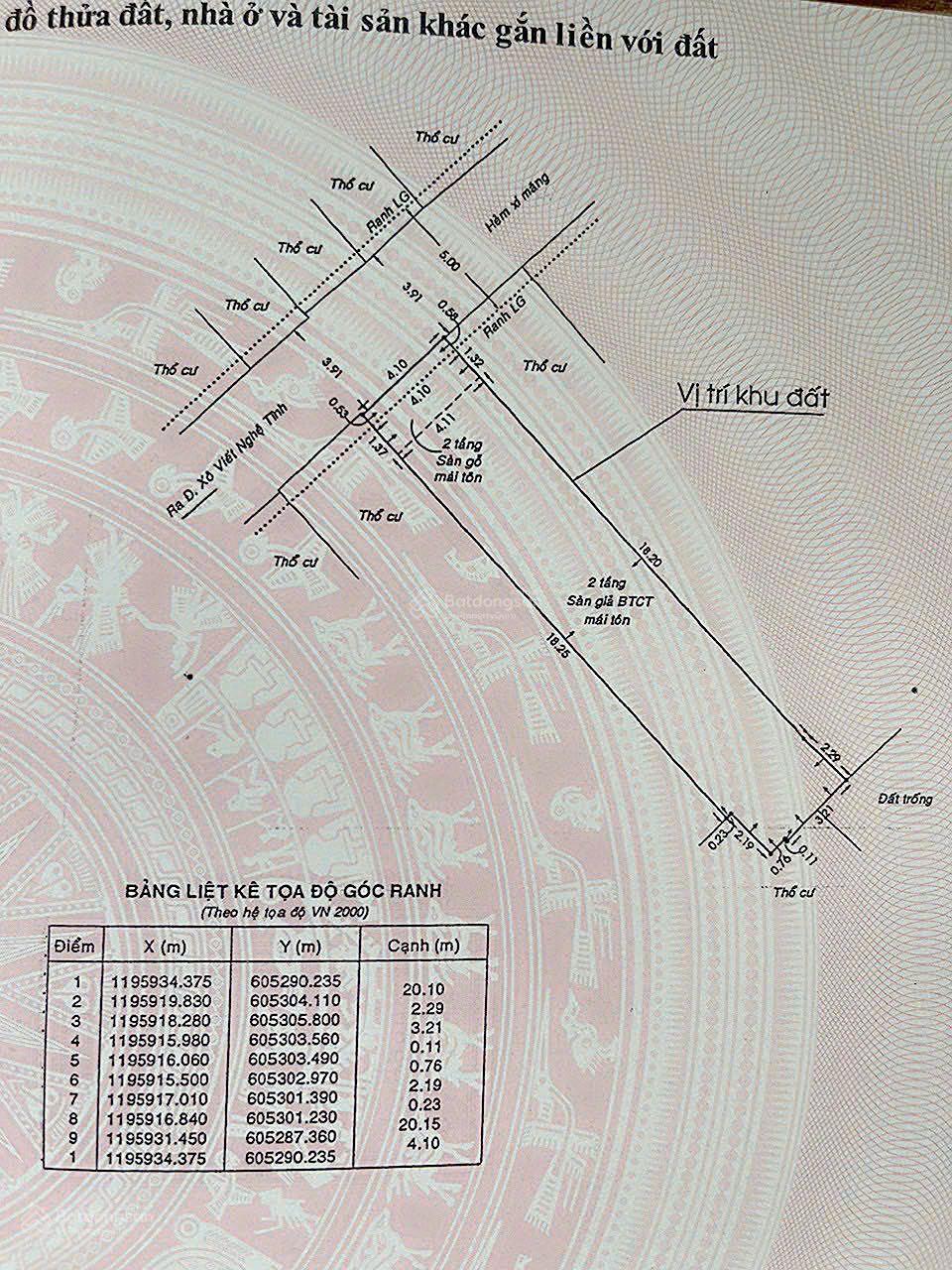 Bán nhà HXH đường Xô Viết Nghệ Tĩnh, Phường 26, Bình Thạnh, DT 4.1x23m 92m2, 11 phòng, HĐT 25triệu