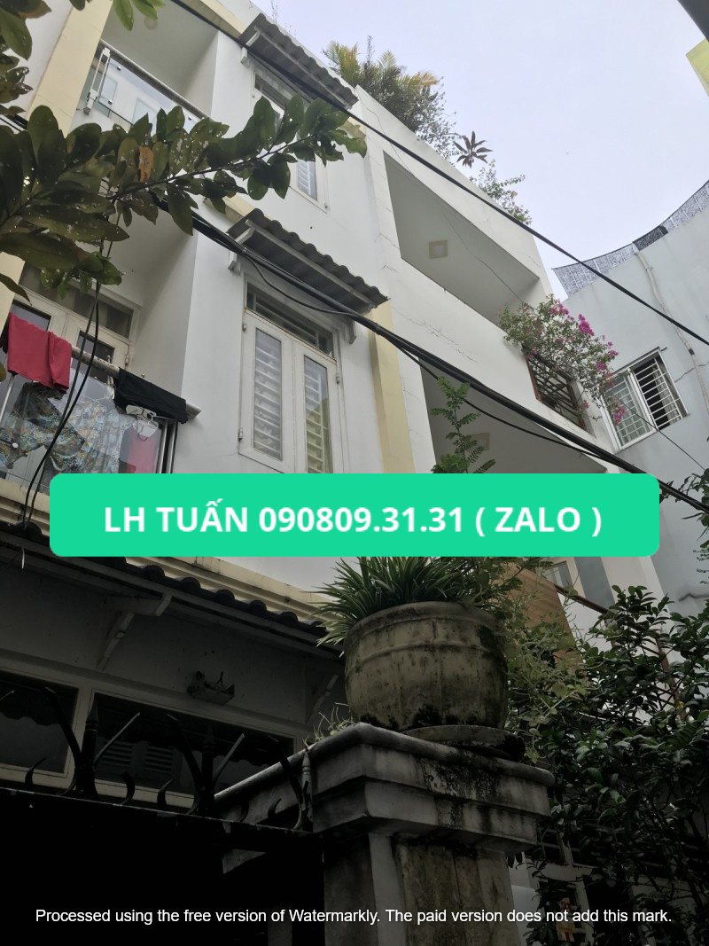 3131- Bán Nhà P1 Phú Nhuận Cô Bắc 42M2 , 4 Tầng BTCT , 5PN Giá 4 tỷ 9