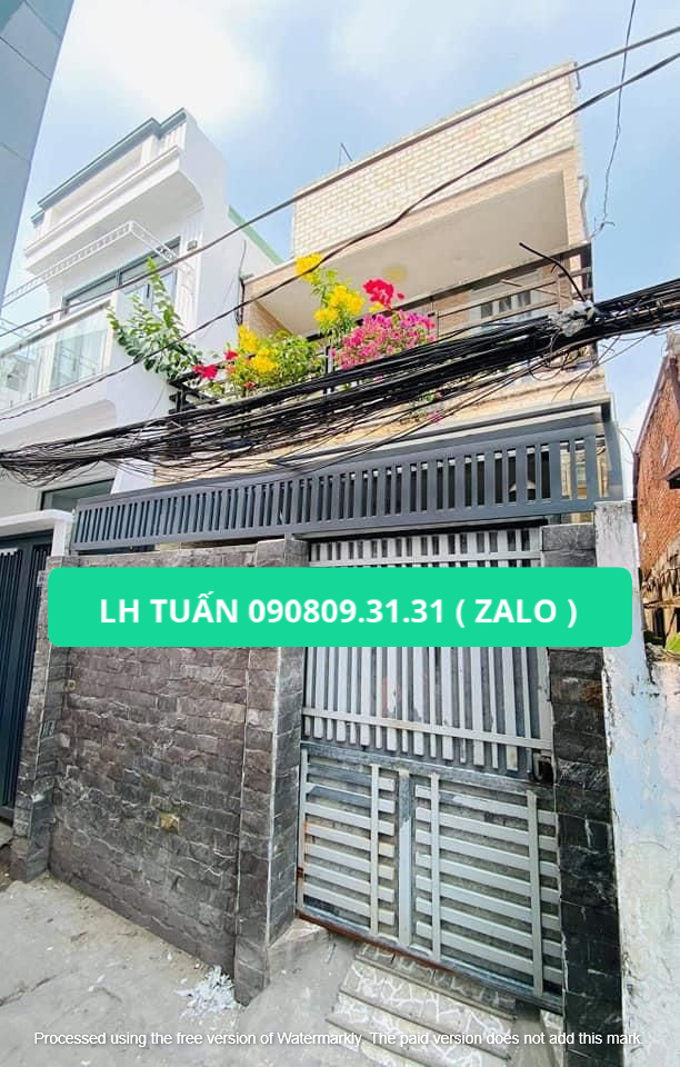 3131 - Bán Nhà  Nơ Trang Long Bình Thạnh DT : 50M2 , 2 Tầng , 3PN Giá 3 tỷ 950