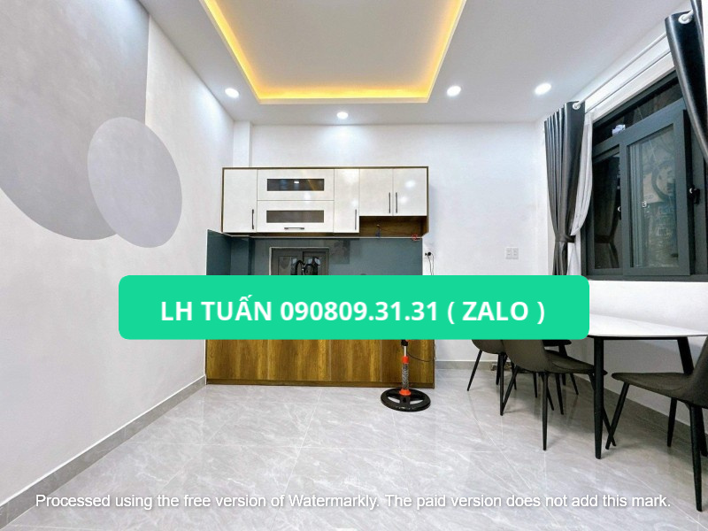 3131- Bán Nhà P15 Phú Nhuận Huỳnh Văn Bánh 40m2 , 2 Tầng , 3 PN Giá 4 tỷ 4